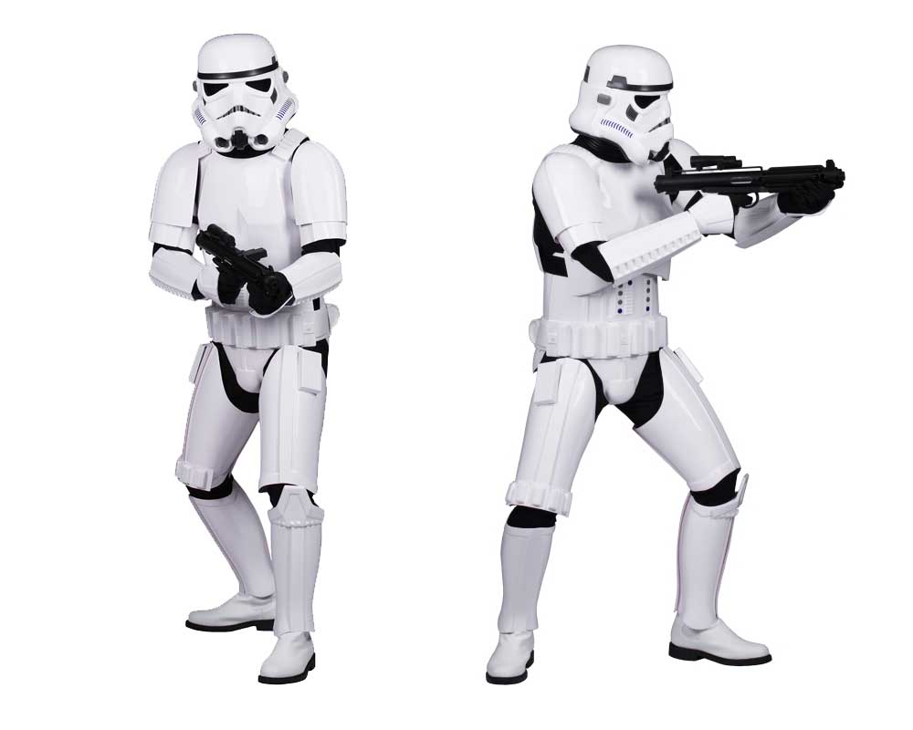 Stormtrooper armour costume guide help fitting